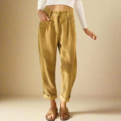 Elena - Corduroy trousers