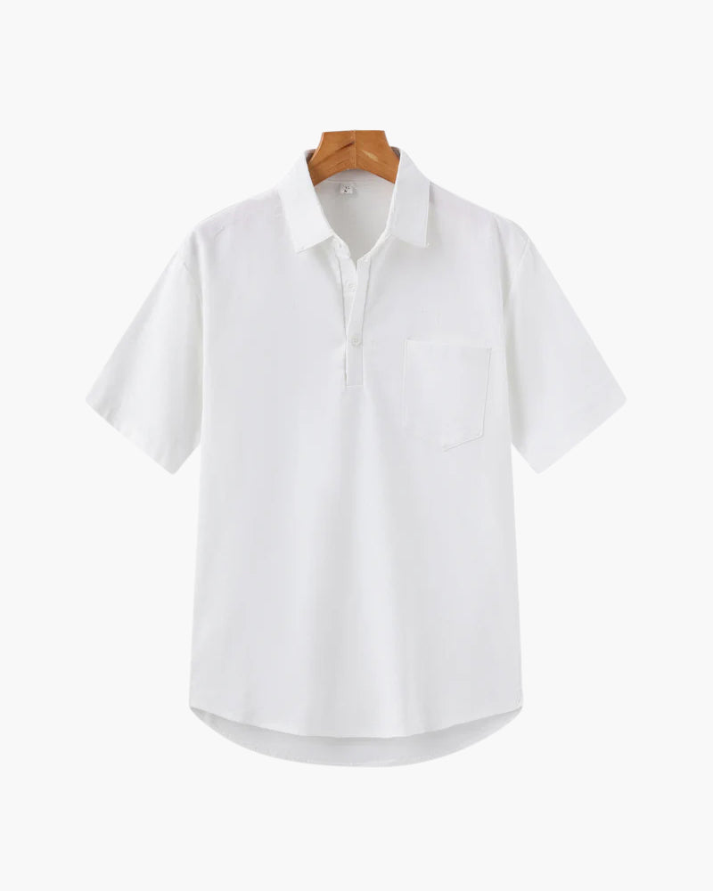 Casablanca - Linen Polo Shirt