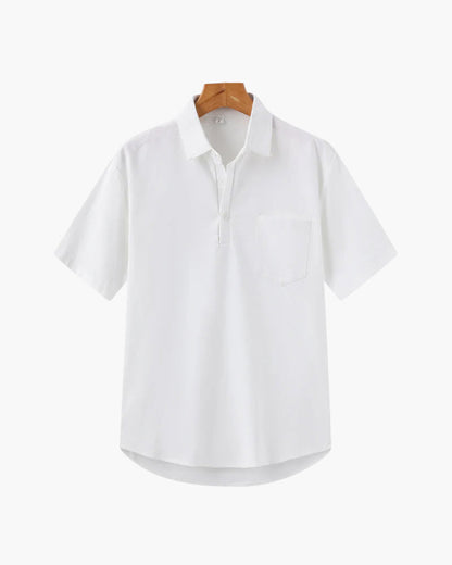 Casablanca - Linen Polo Shirt