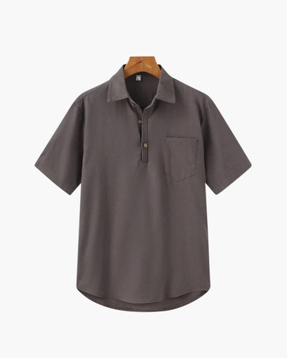 Casablanca - Linen Polo Shirt