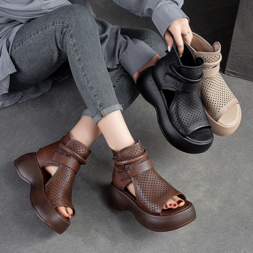 Meike™ - Orthopedic Leather Sandals