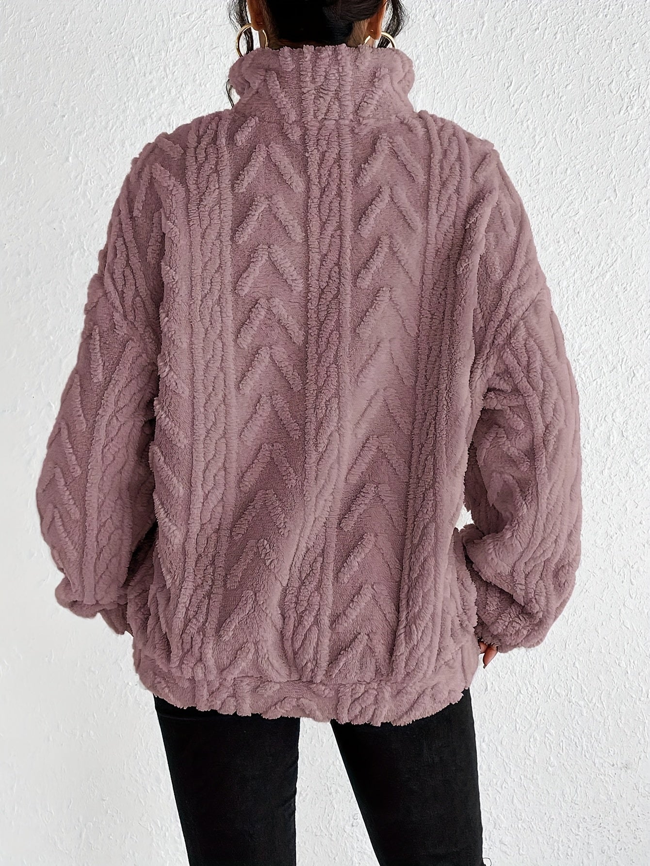 Hazel® Elegant Fleece Sweater