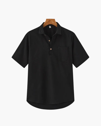 Casablanca - Linen Polo Shirt