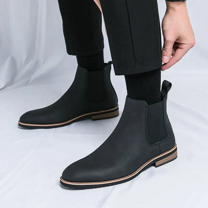 Kayden | Leather Chelsea Boots