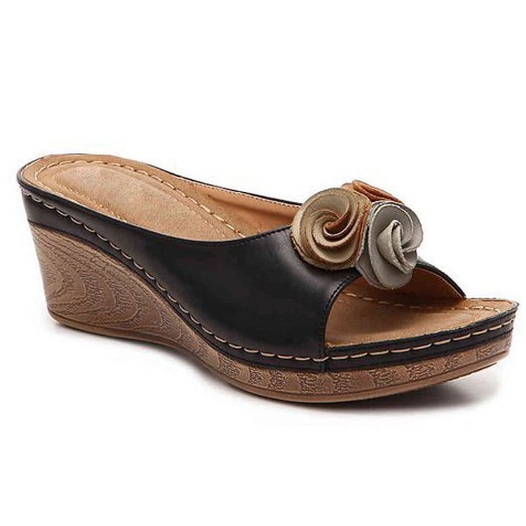 LIDIA™ - Comfortable leather orthopedic sandals for women